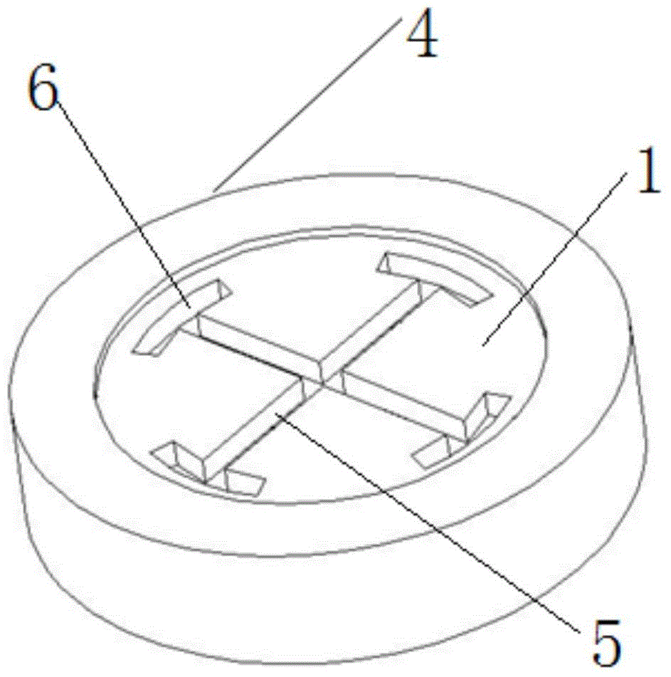 Flow-dividing baffle for homogenate tank for filling chromatographic column