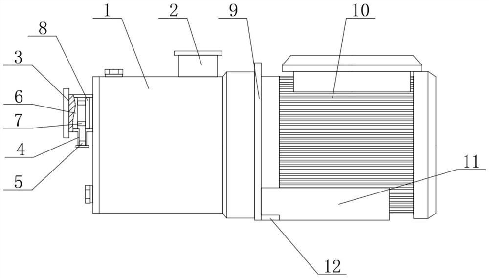 Water-cooling energy-saving water pump