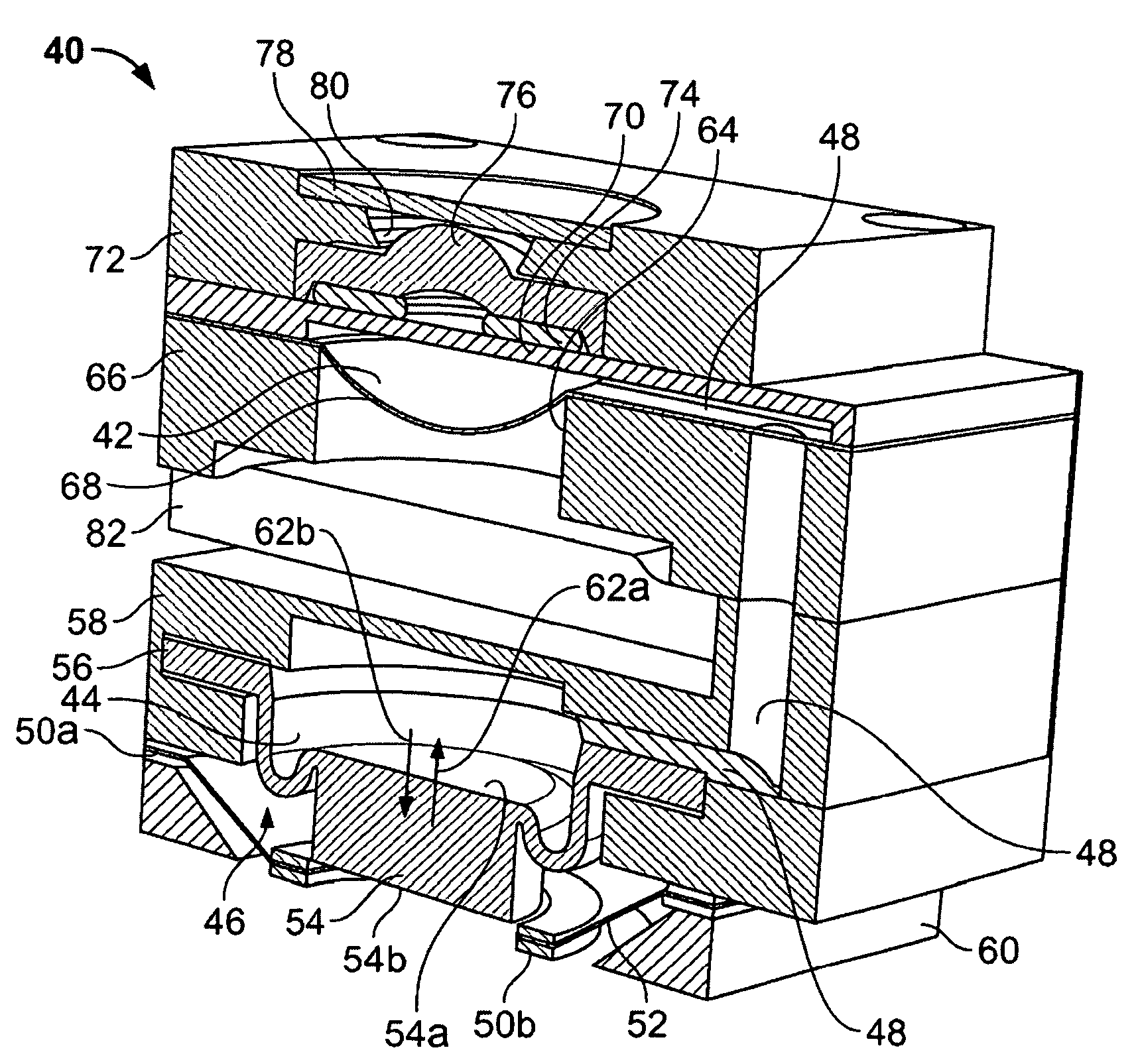 Optical systems employing compliant electroactive materials