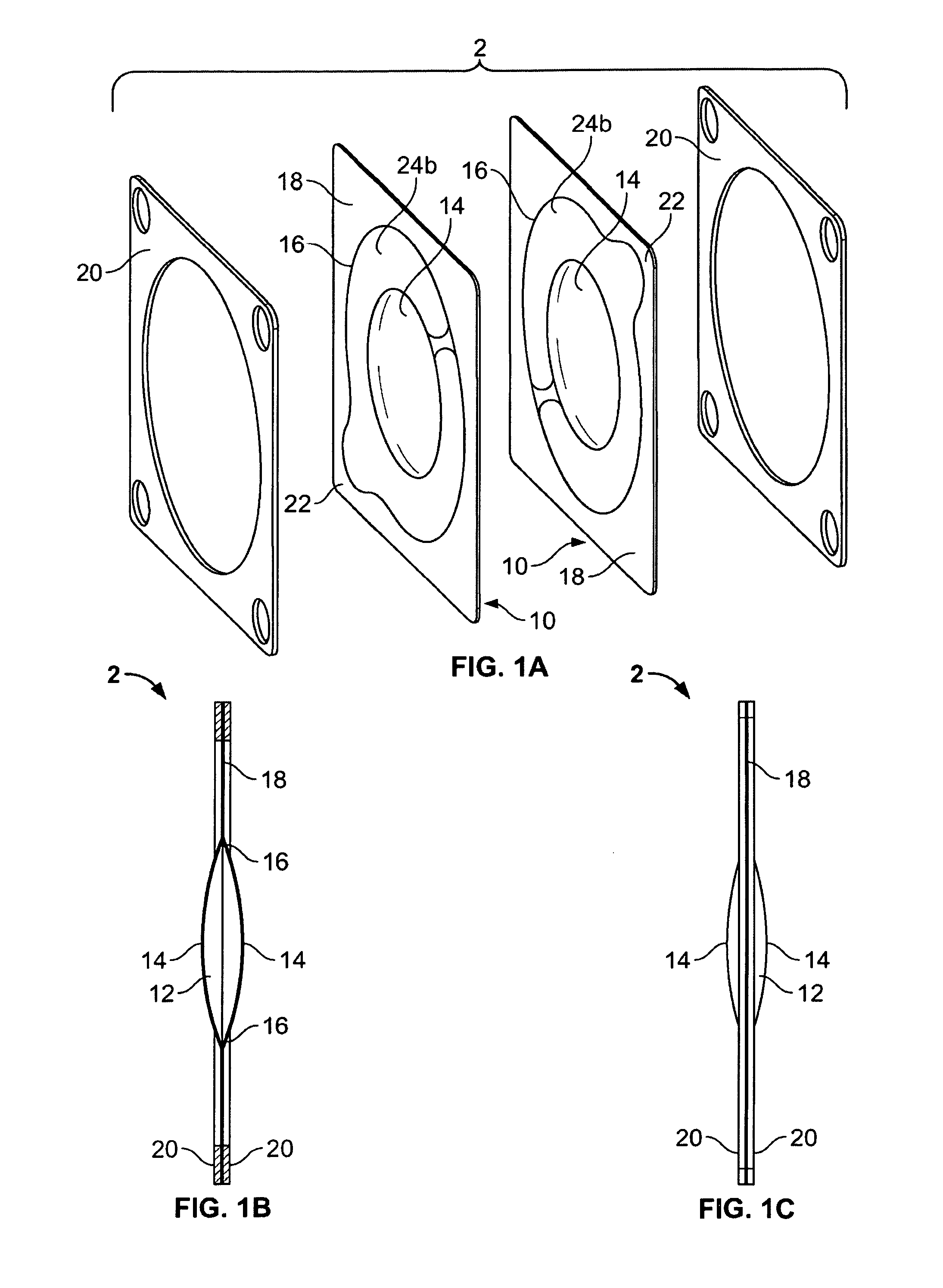 Optical systems employing compliant electroactive materials