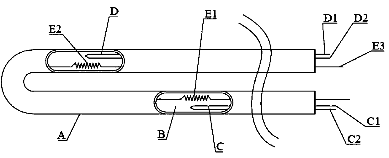 Ultra-high temperature and radiation resistant liquid level control cables