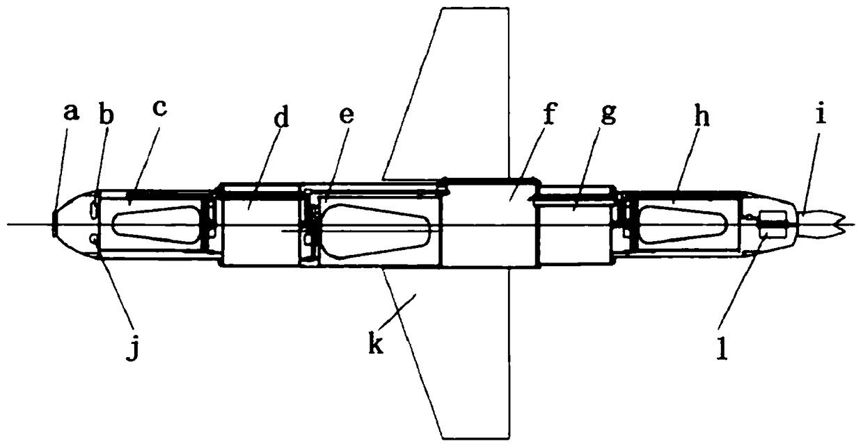 Air-controlled gliding type underwater robot