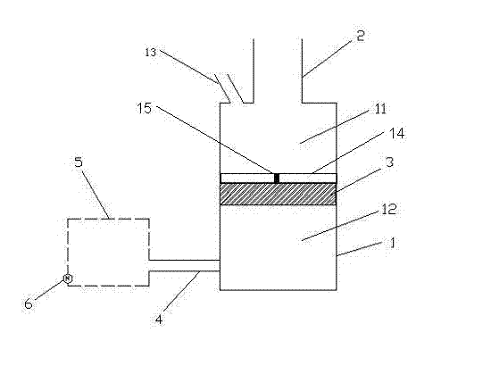 Overflow device of pulp molding machine