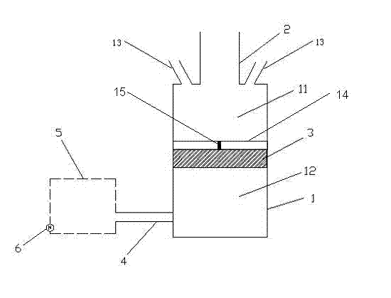 Overflow device of pulp molding machine