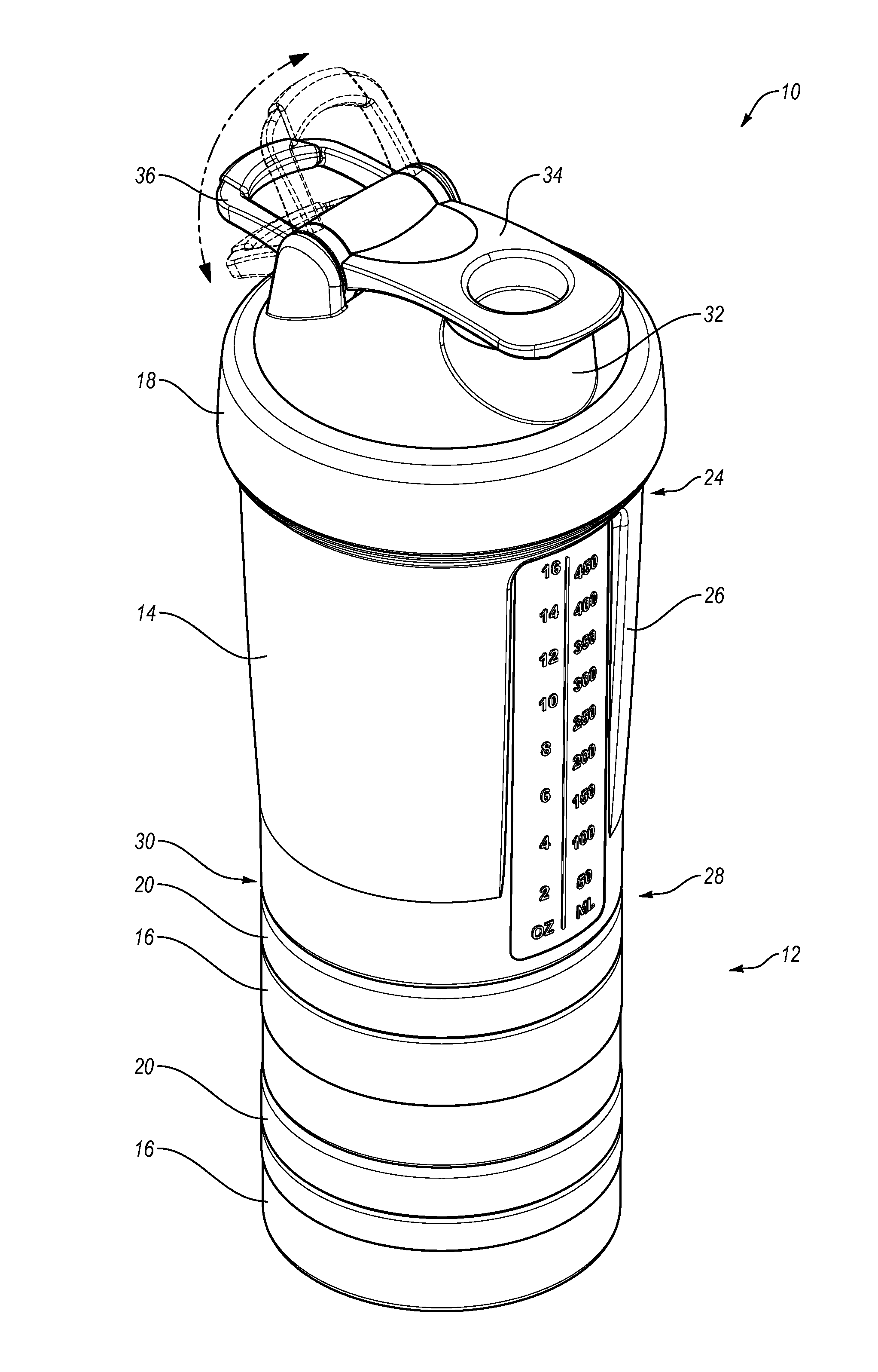 Stackable container system