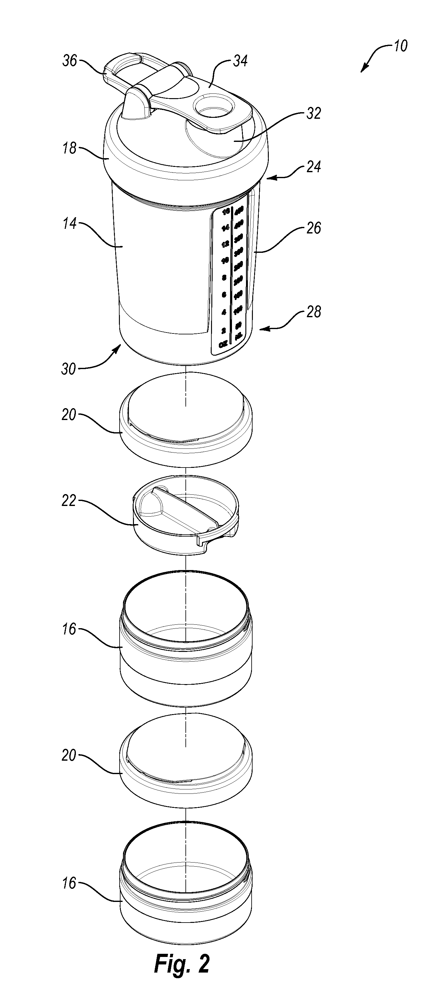 Stackable container system