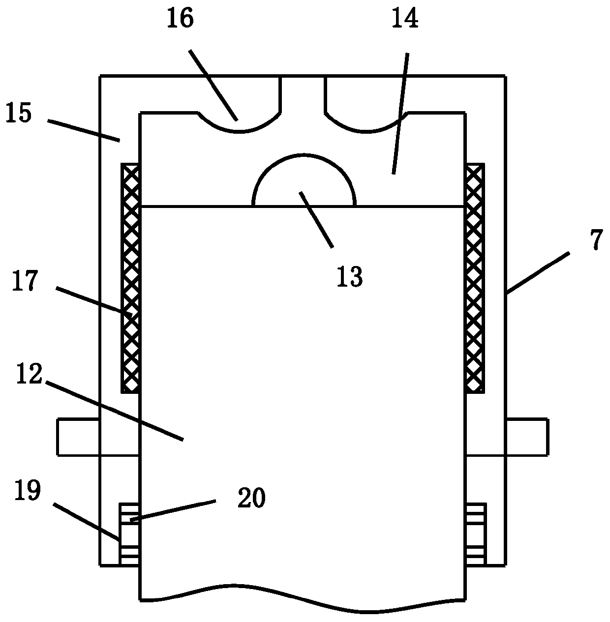 Pressure gauge for high pressure vessel