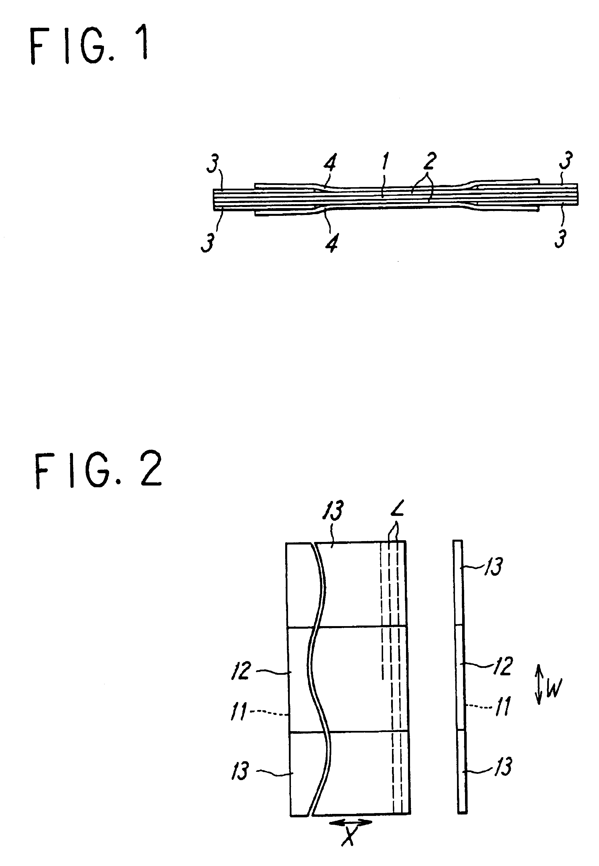 Double eyelid forming tape or string and method of manufacturing the same