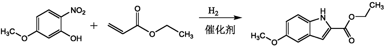 Preparation method for Arbidol intermediate