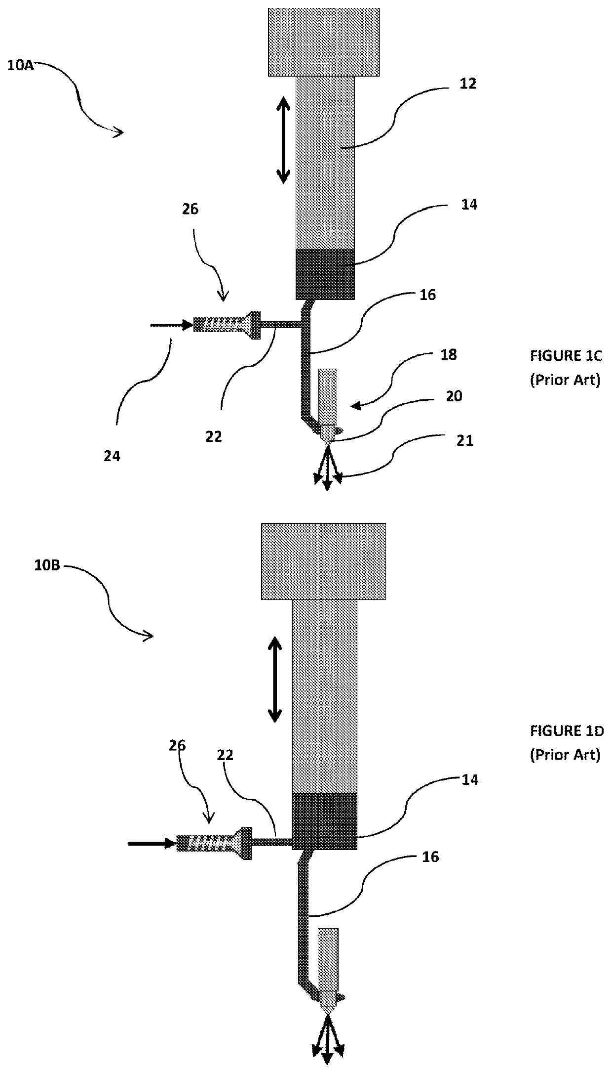 Injector arrangement for diesel engines using slurry or emulsion fuels