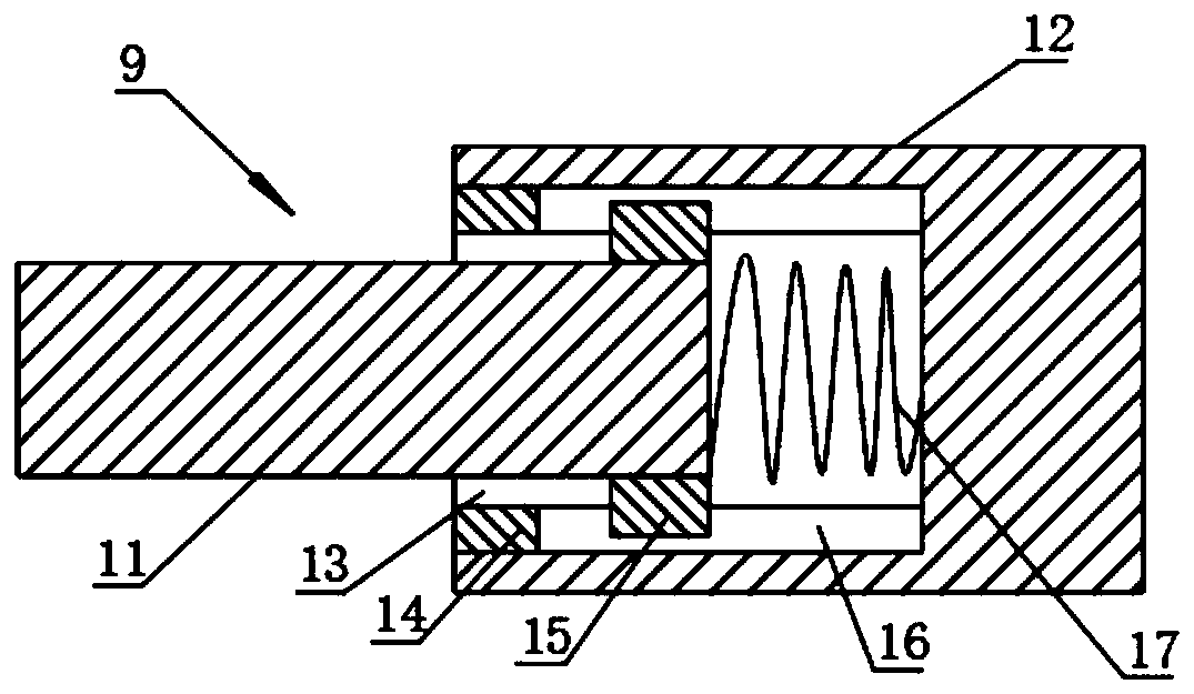 A wireless transmission box with anti-vibration and buffering functions