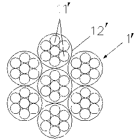 Polyurethane wrapping basalt fiber wire rope and processing method thereof