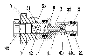 Buffer relief valve for hydraulic motor