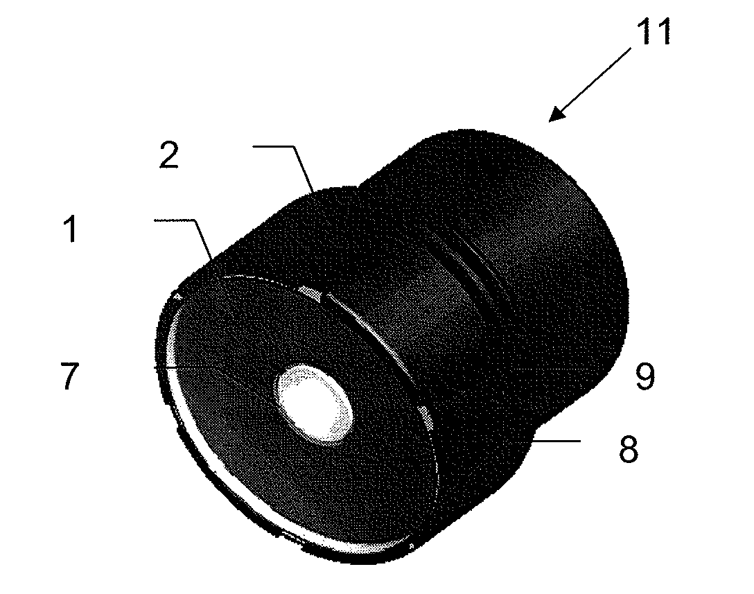 Method for manufacturing a membrane and object provided with such a membrane