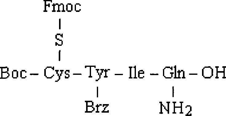 Method for preparing oxytocin