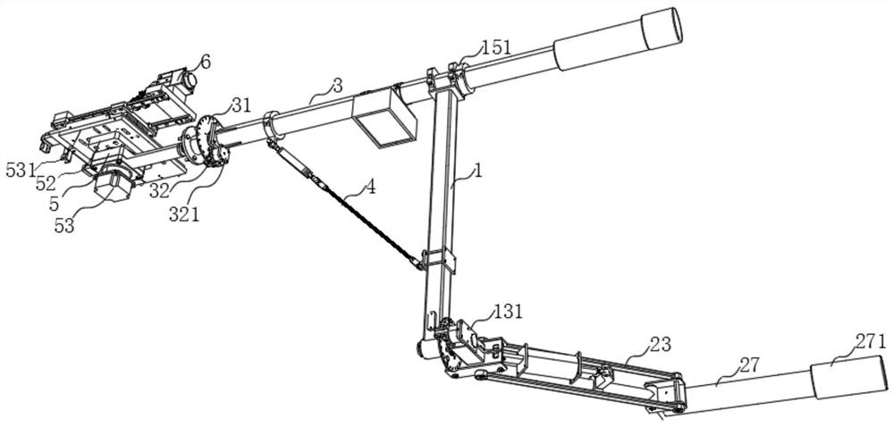 Universal and sectional combined grounding wire suitable for power transmission line and grounding method