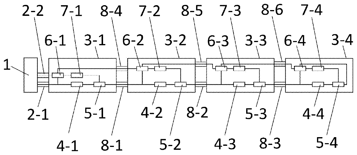 Multi-temperature-region ice-temperature fresh keeping storehouse and fresh keeping method for bergamot pears