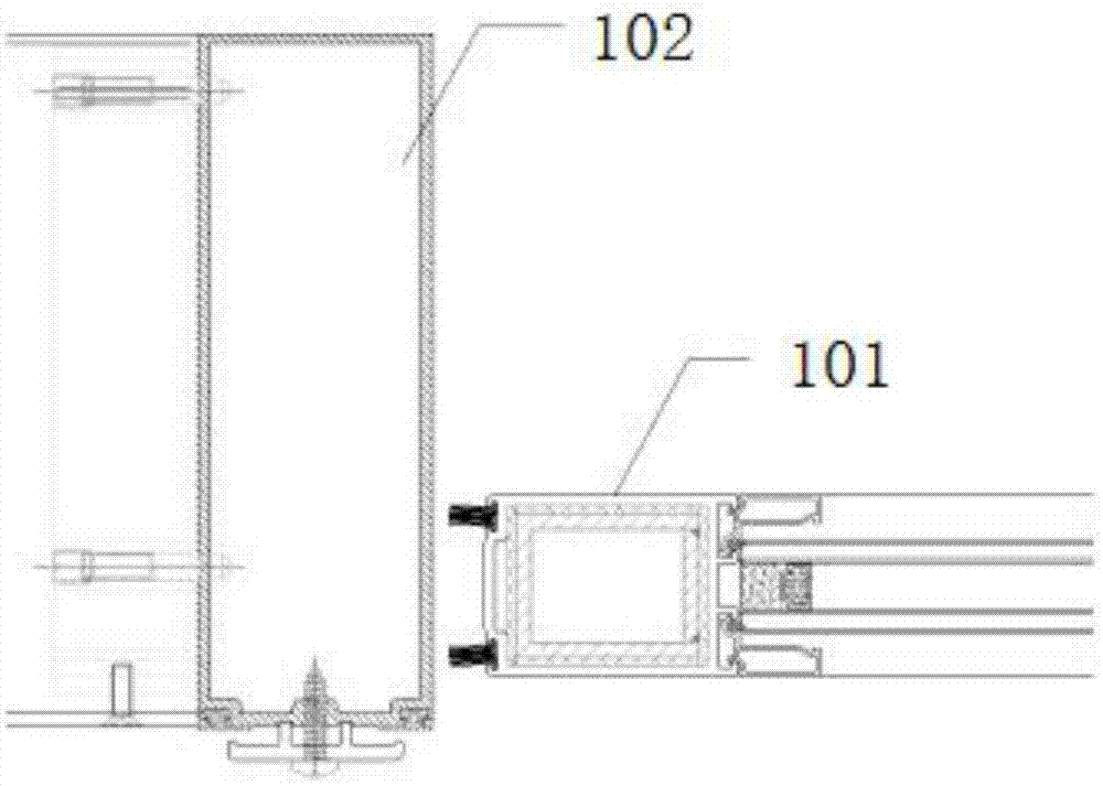 Anti-pinch door body structure and door with same