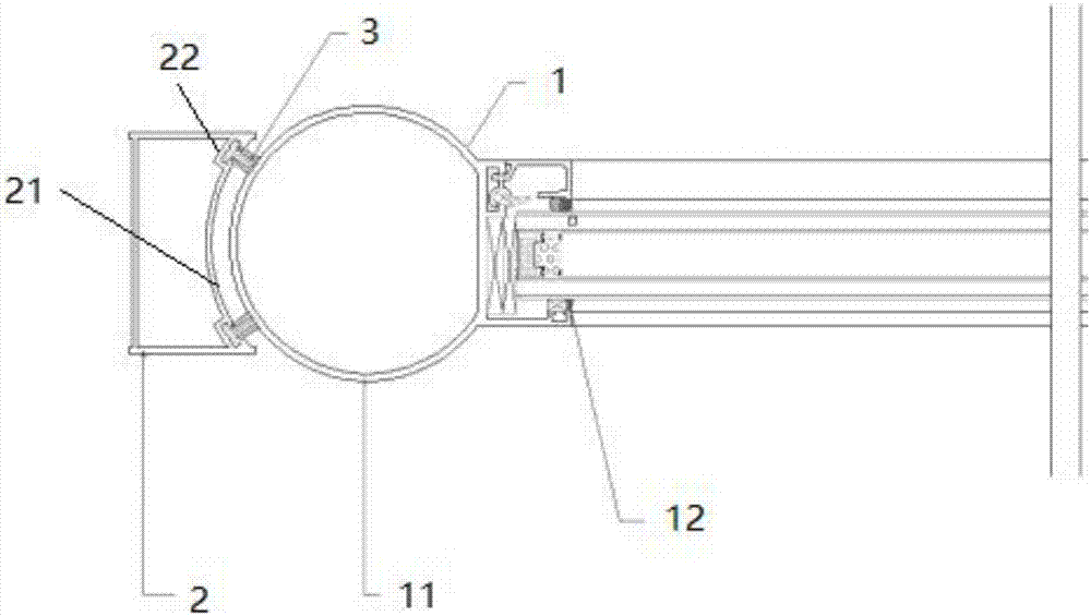 Anti-pinch door body structure and door with same