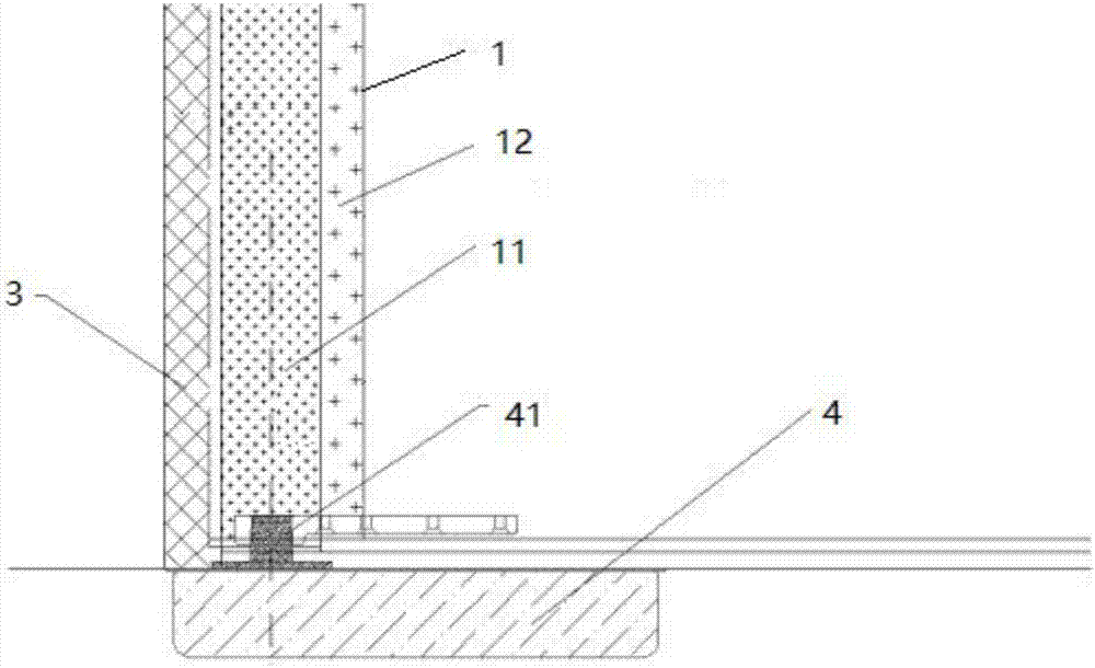 Anti-pinch door body structure and door with same