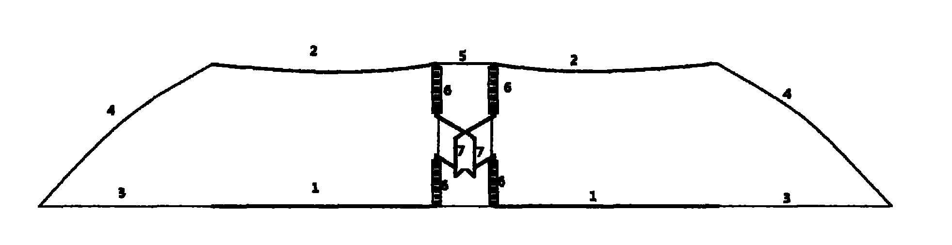 Bird-like manpower flapping flight device