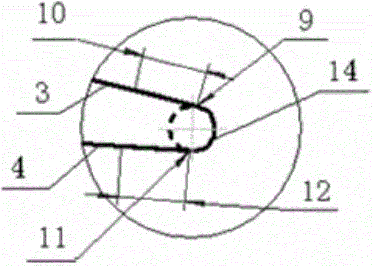 Machining method for guaranteeing shape completeness of air inlet and air outlet side circular arcs of blade