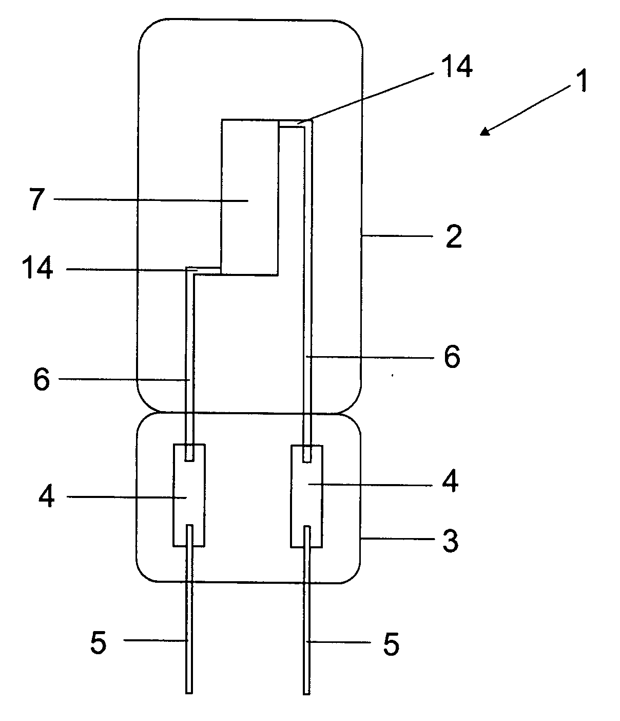 Incandescent lamp having a carbide containing luminous element