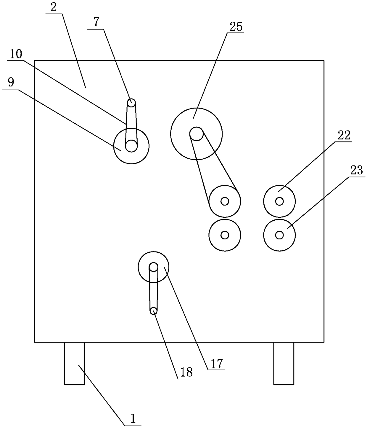 Steel plate bending and cutting device