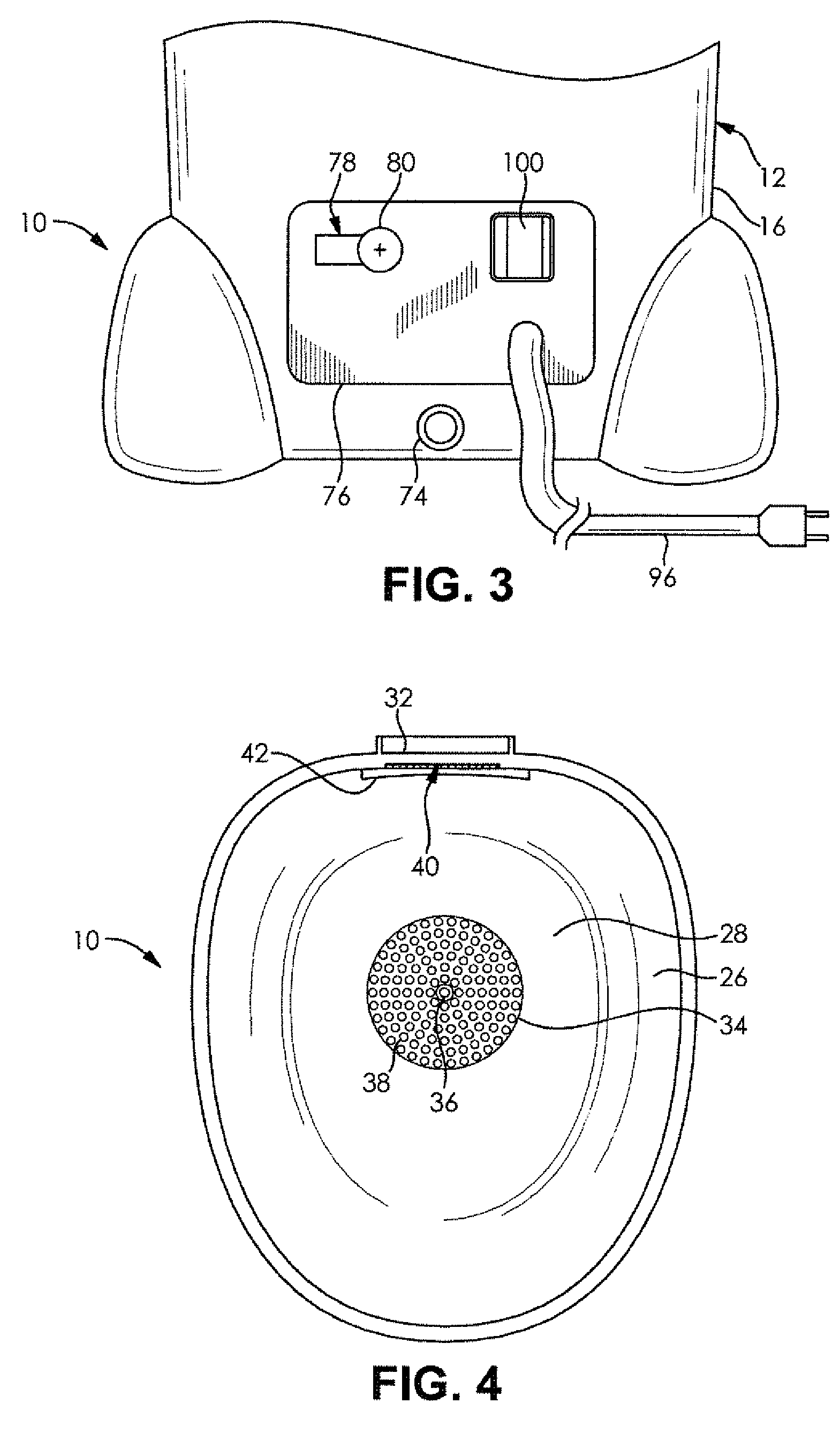 Household medicated-bath treatment device