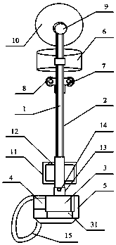 Energy-saving and environmentally friendly brush cutting device for park and garden construction