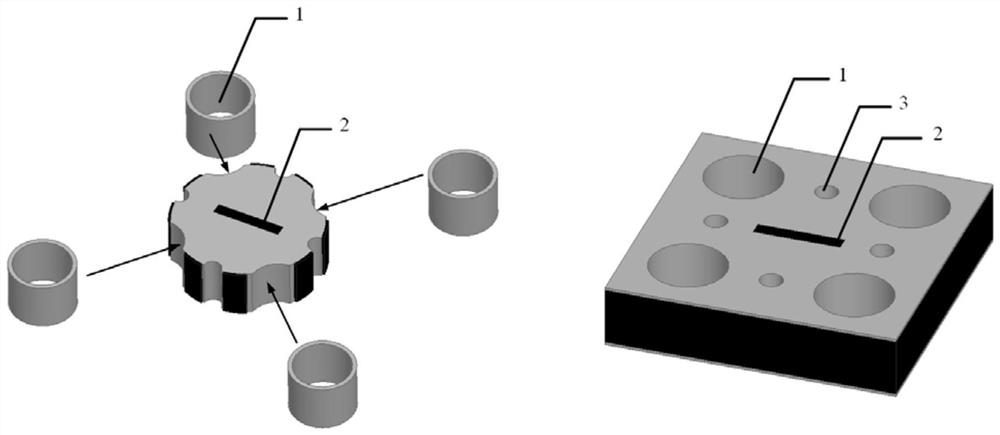 A circular waveguide dual-frequency common-aperture antenna based on structural multiplexing