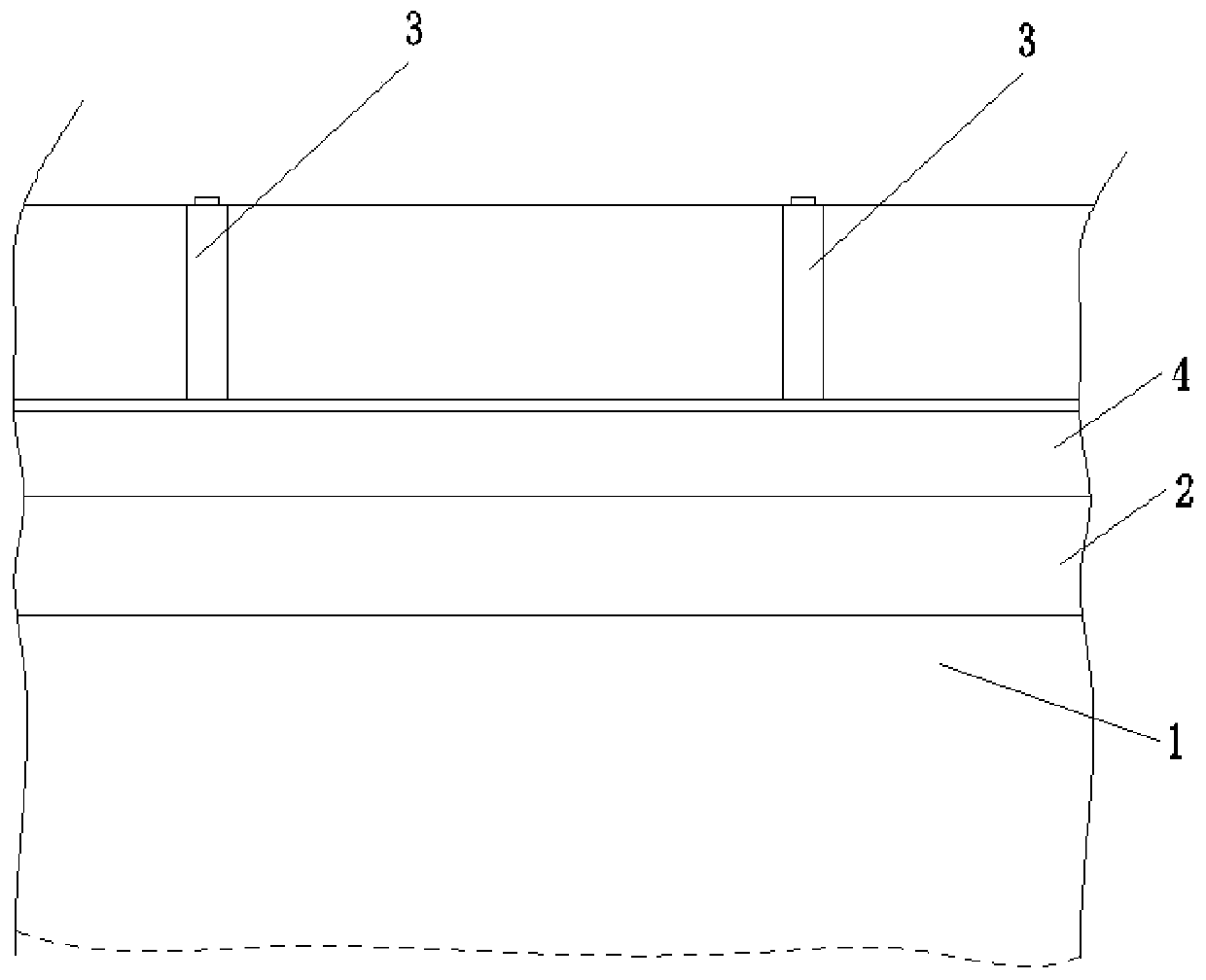 Sound barrier foundation and box girder integrated pouring template