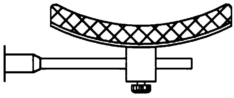 Guiding walking evaluation training device and use method thereof