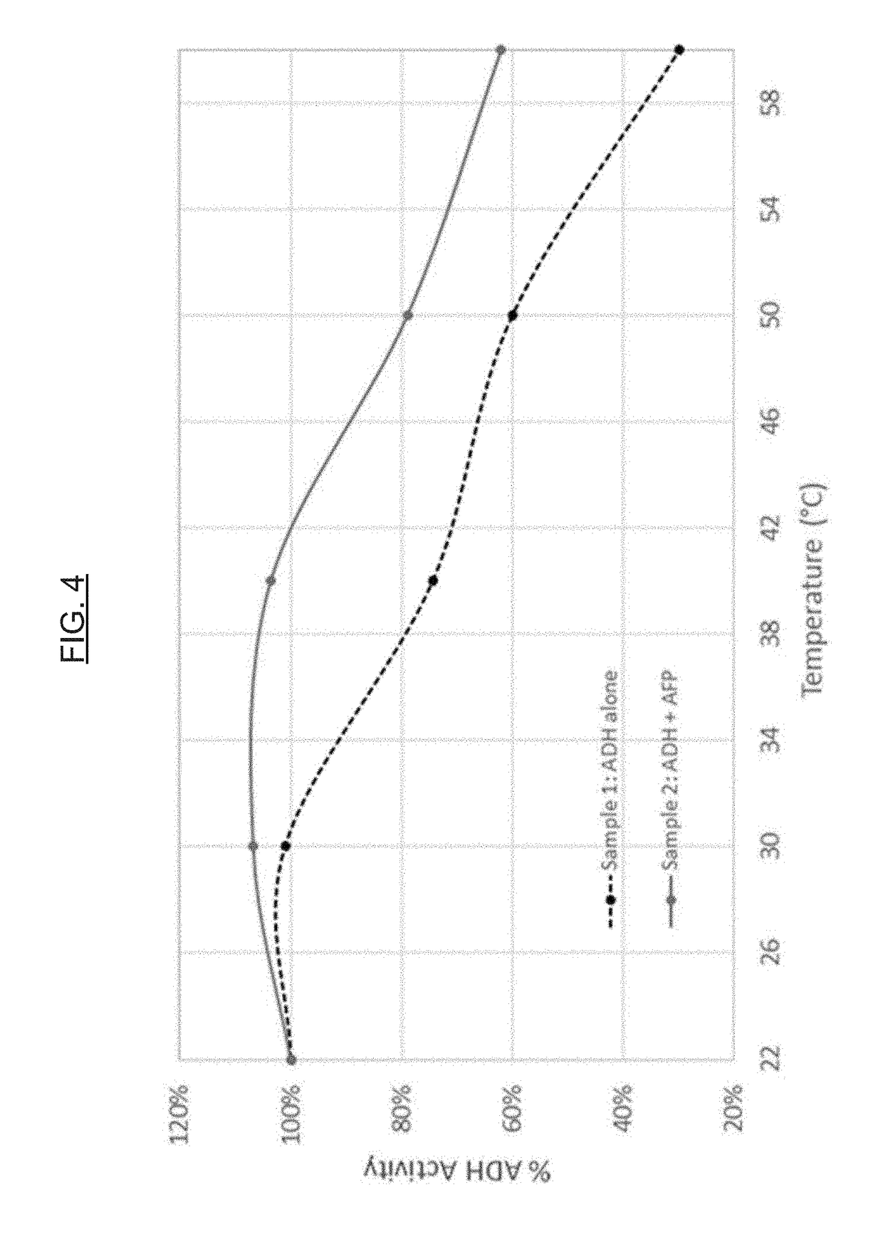 Composition and Method for the Protection of Proteins, Cell Components and Cells During Temperature Stress