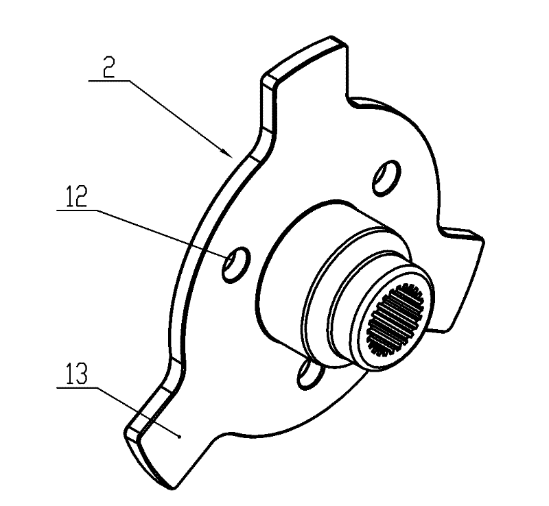 Air conditioning compressor for automobiles