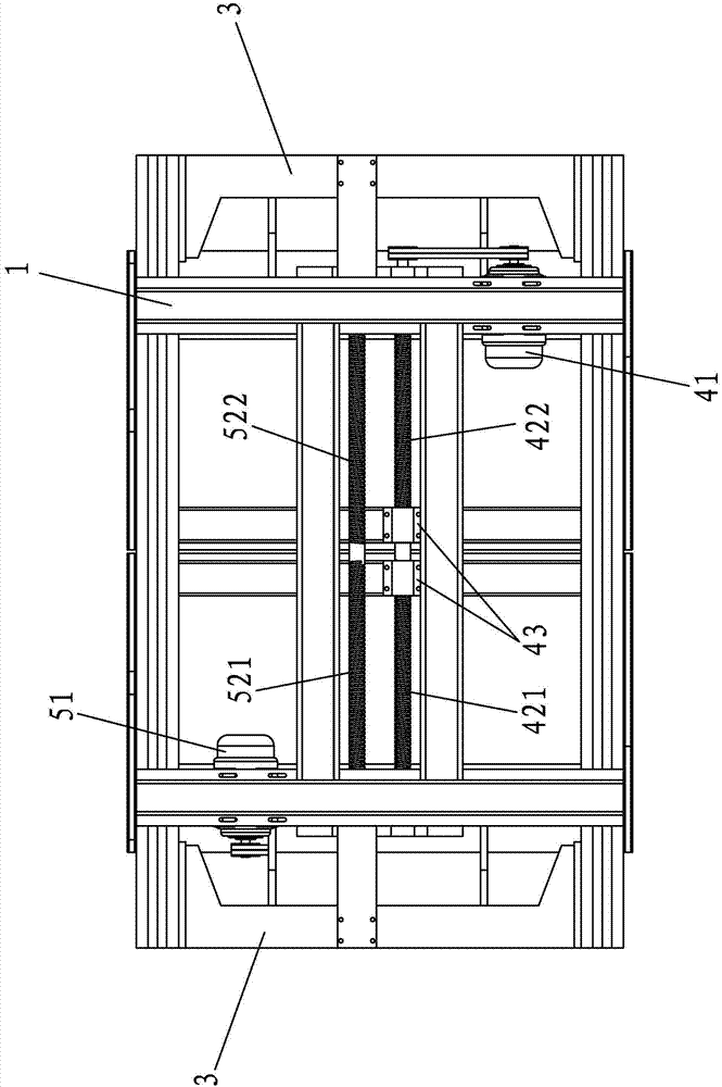 Stacking mechanical arm with brick support plates