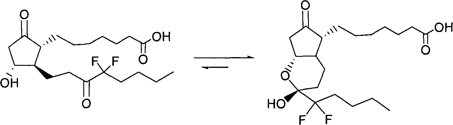 Preparation method for prostaglandin intermediate