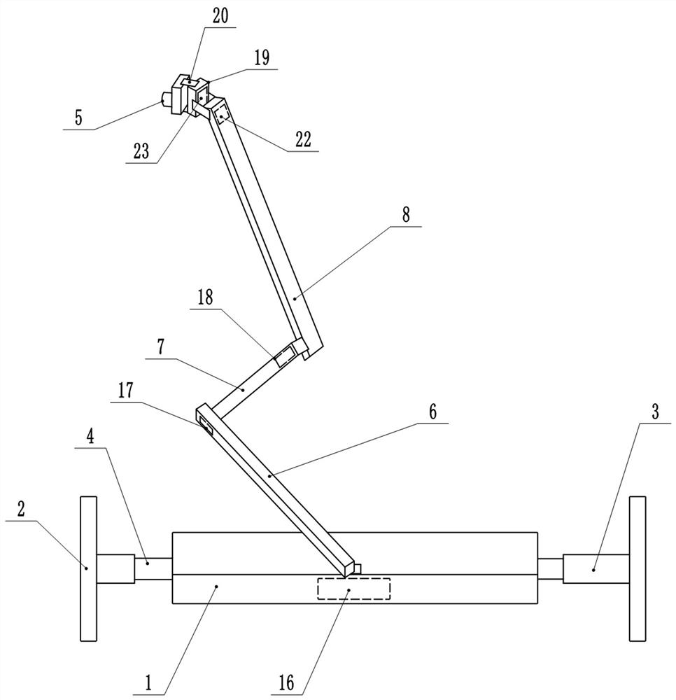 A power grid wiring parameter detection device and detection method