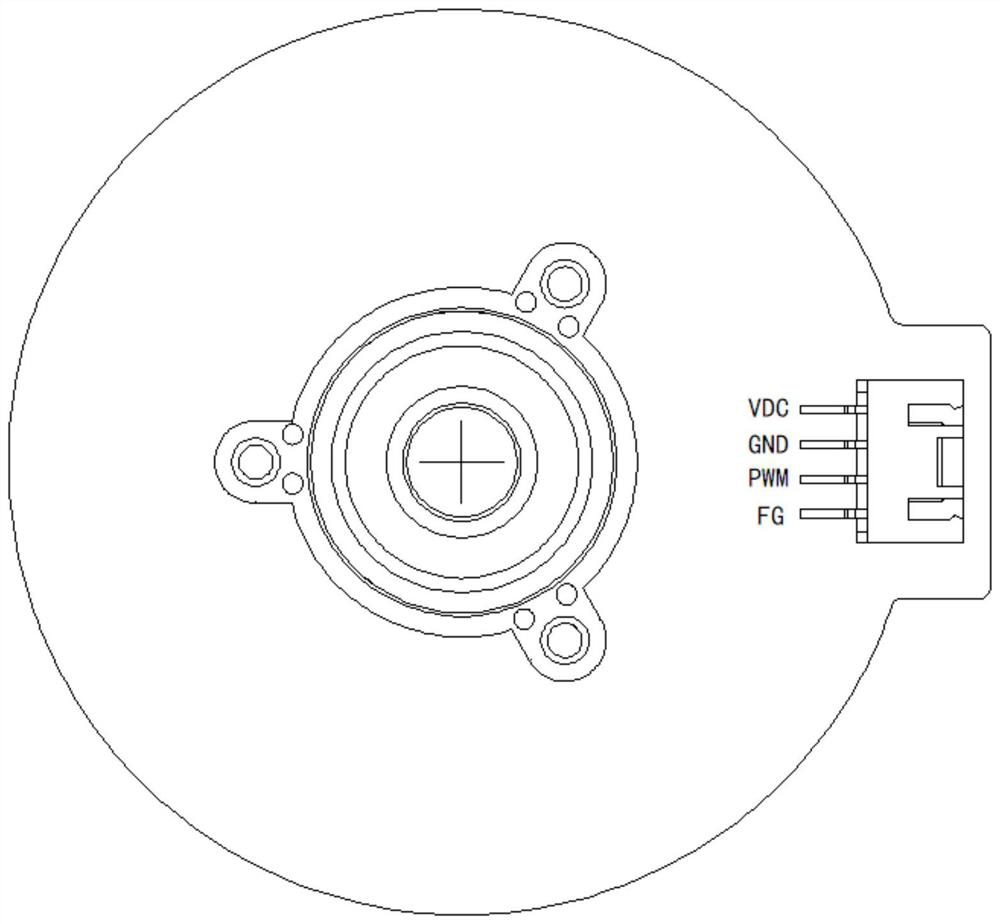 Direct current motor, control method of direct current motor and cooking utensil