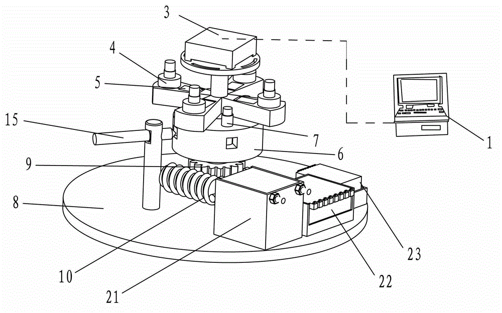 Multichannel nano particle automatic infliction device for Raman spectrum