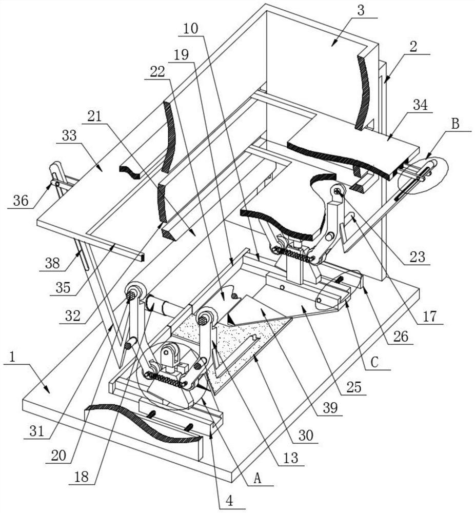 Grinding device for metal pipe fitting machining