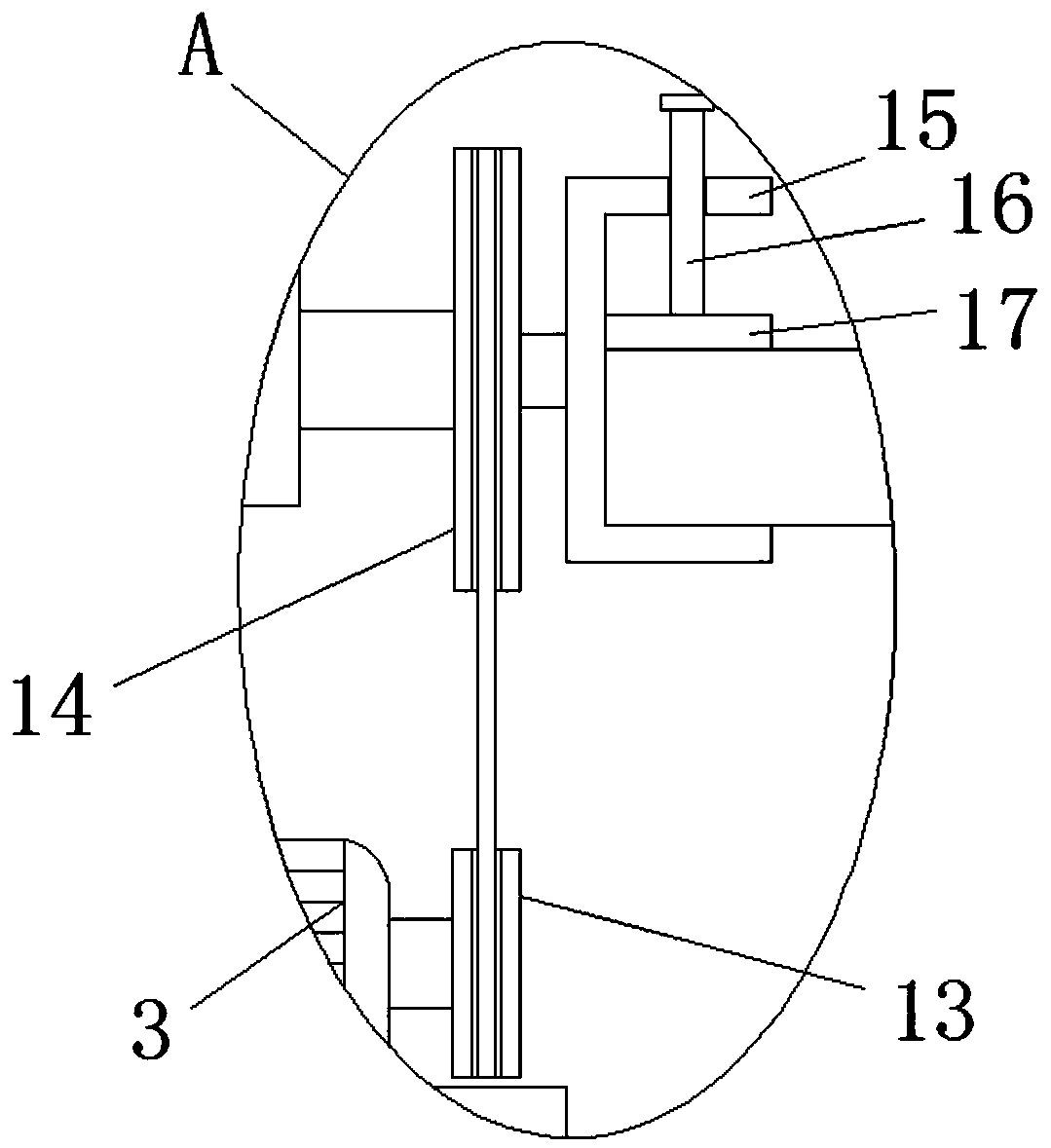 Spraying support for building decorative plates