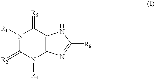 Trisubstituted thioxanthines