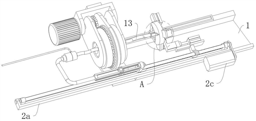 A wave shaft automatic grinding equipment