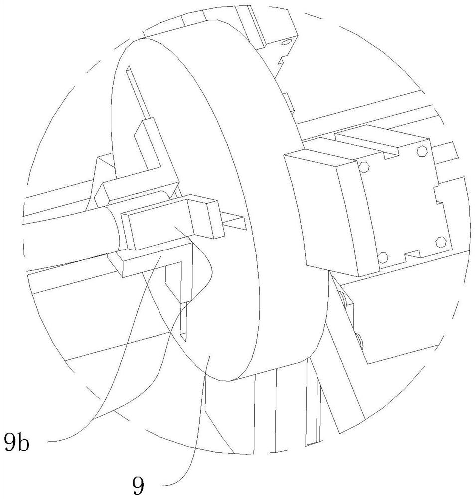 A wave shaft automatic grinding equipment