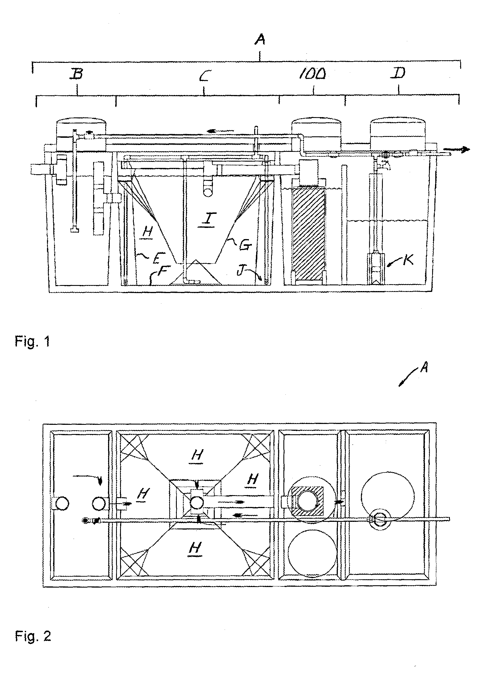 Apparatus For Denitrifying Wastewater