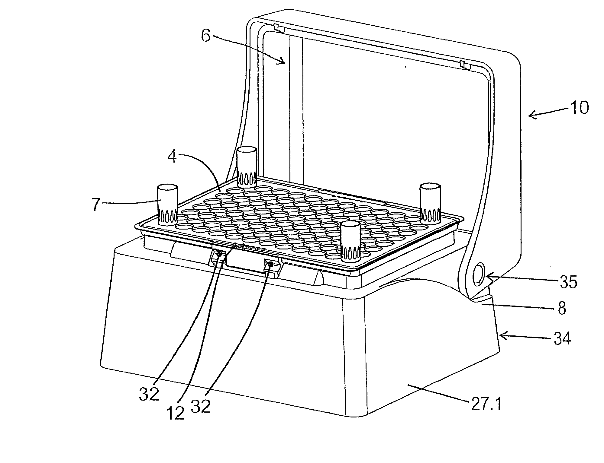 Device for providing pipette tips