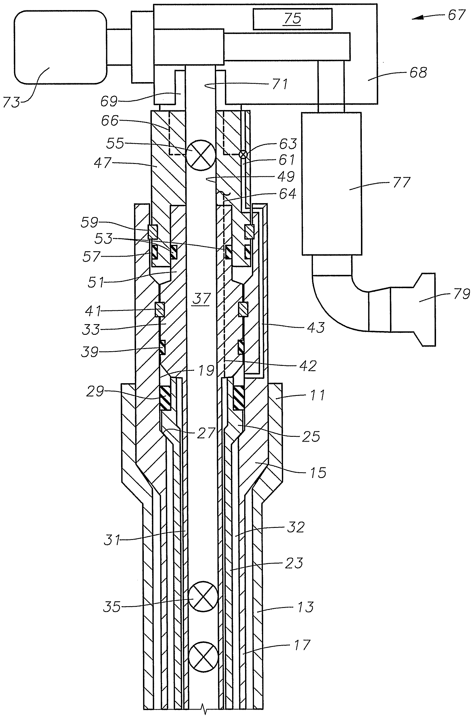 Through-Riser Installation of Tree Block