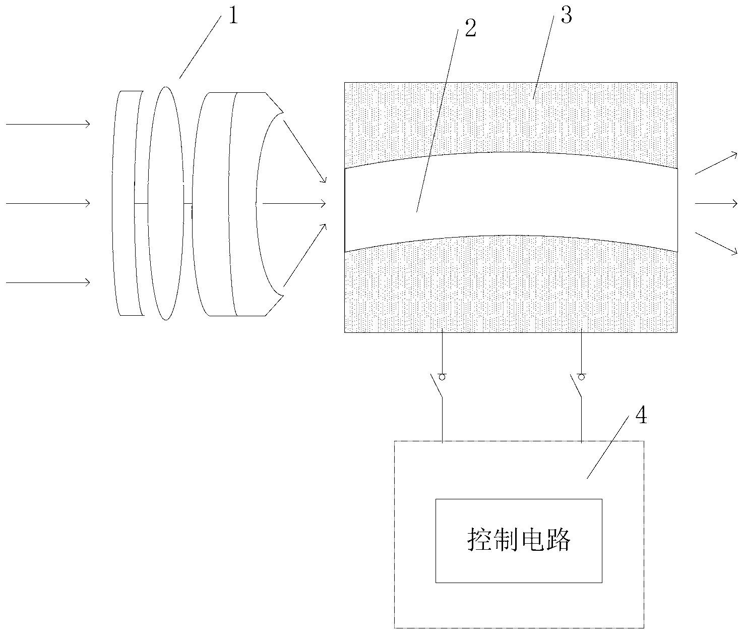 Optical mixing rod vibration structure for laser illumination speckle reduction