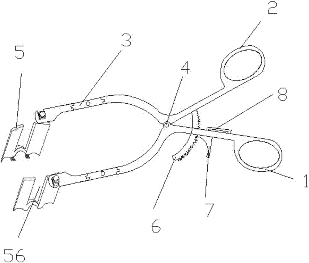 Cervical vertebra drag hook